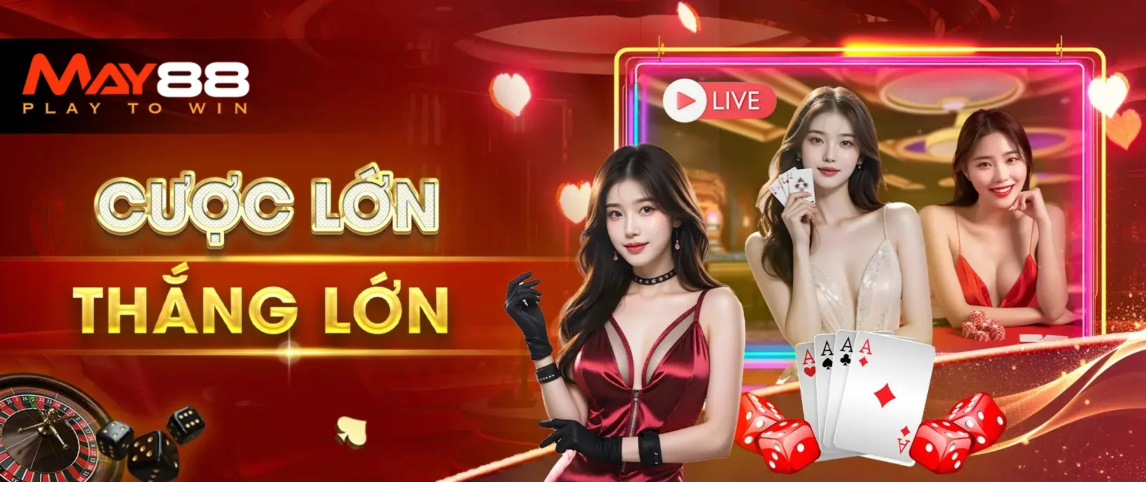 Cược lớn thắng lớn tại MAY88